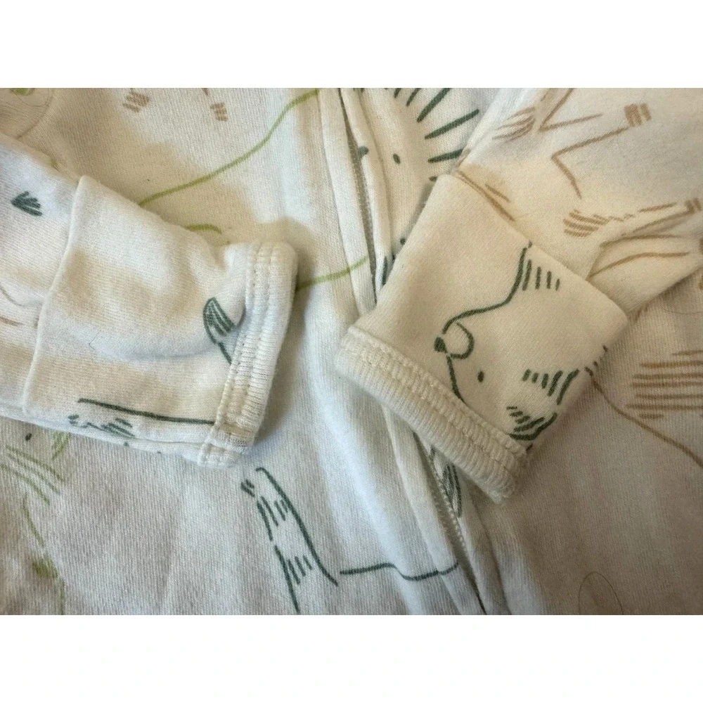 Carters Preemie Baby Boy Girl Unisex Sleeper Outfit Animal Zoo Reborn Doll‎ Lion
